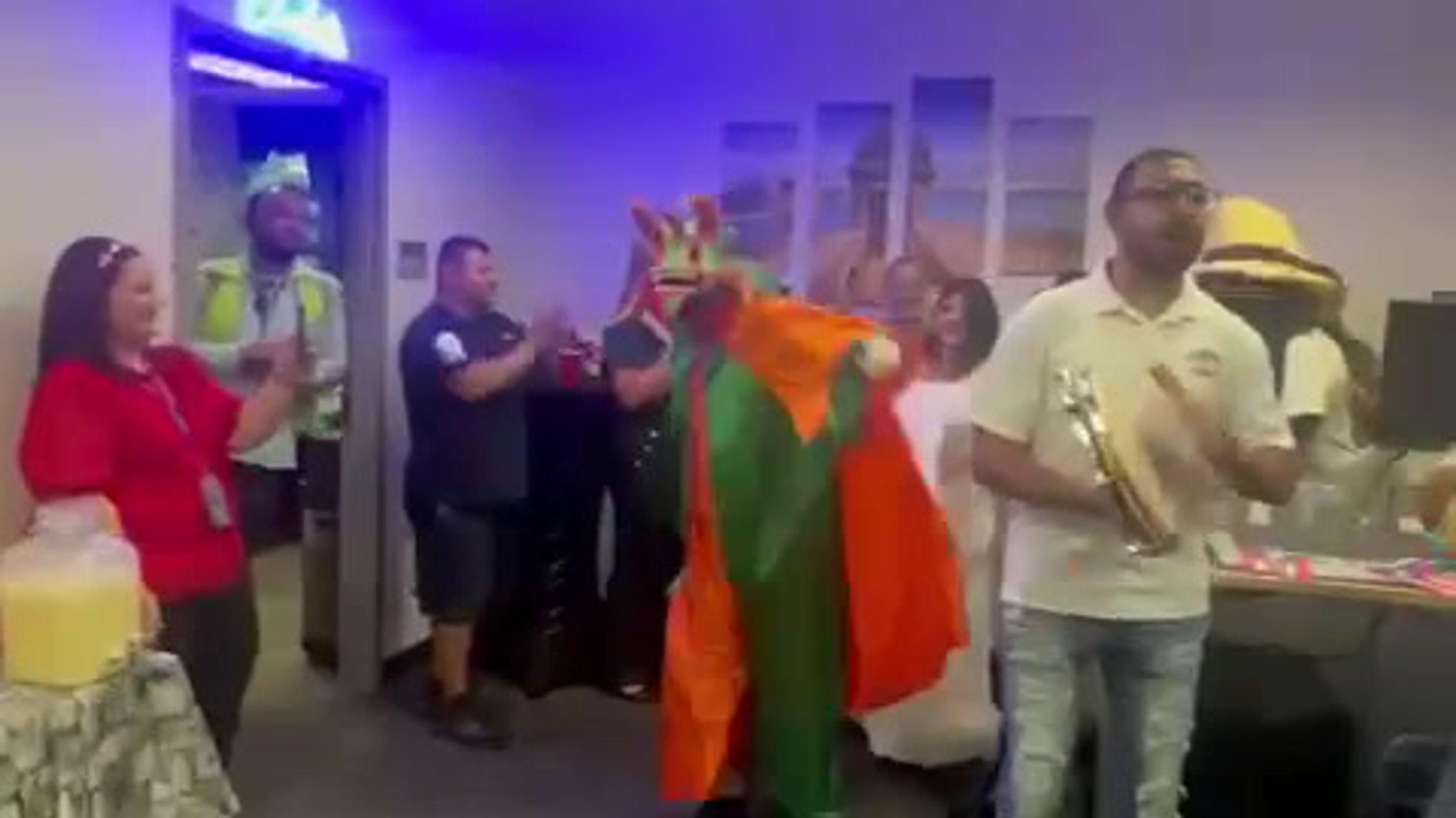 Puerto Rican Pleneros, Vejigantes and Cabezudos